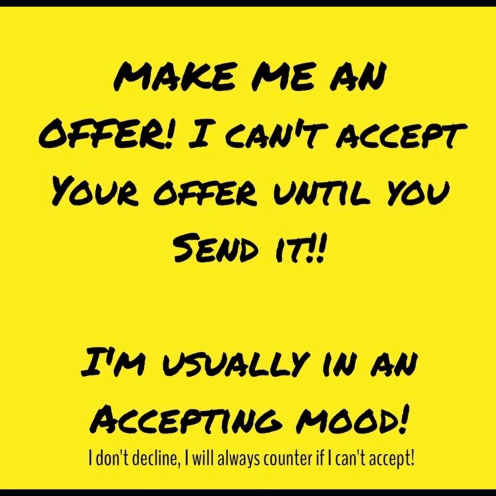 Make an offer 😊